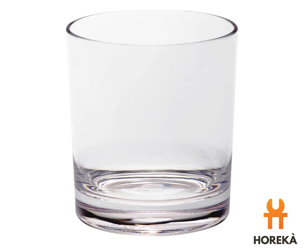 แก้วร็อคอะครีลิคทรงตรง #9306 350ml. (D8.3*H9.4cm.) (1*75)